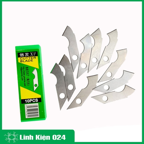 Bộ 10 Lưỡi Dao Cắt Mica Thay Thế Tiện Lợi