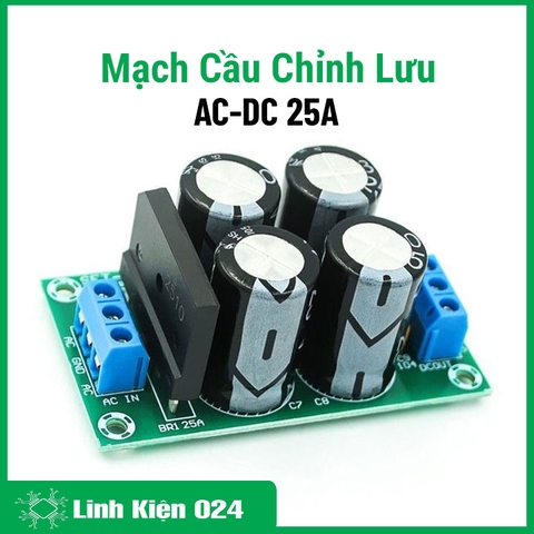 Mạch Cầu Chỉnh Lưu AC-DC 25A( k5f8)
