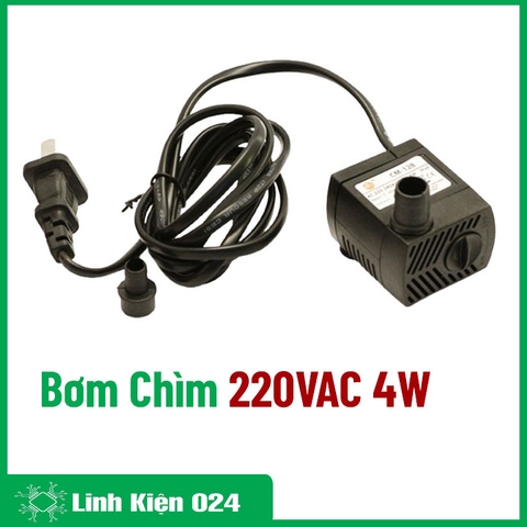 Máy Bơm Chìm CM-128 220VAC 4W 300L/h