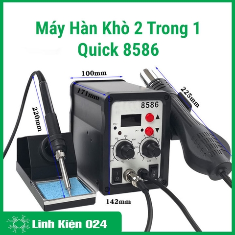 Máy Hàn Khò 2 Trong 1 8586 Hàng Cao Cấp