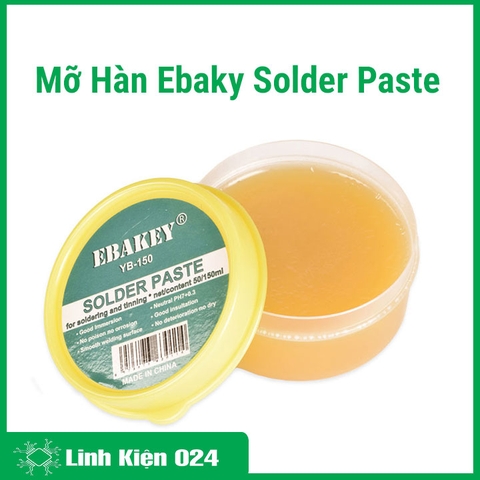 Mỡ Hàn Ebaky Solder Paste 100g Mỡ Vàng