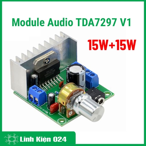 Module Audio TDA7297 15W+15W V1