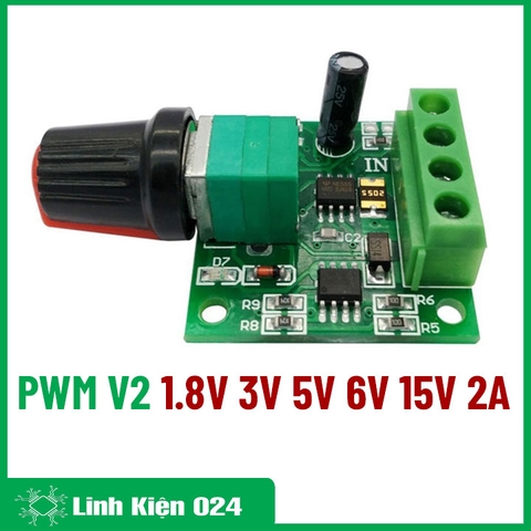 Module Băm Xung PWM V2 1.8V 3V 5V 6V 15V 2A - Có Bảo Vệ (K4A11)