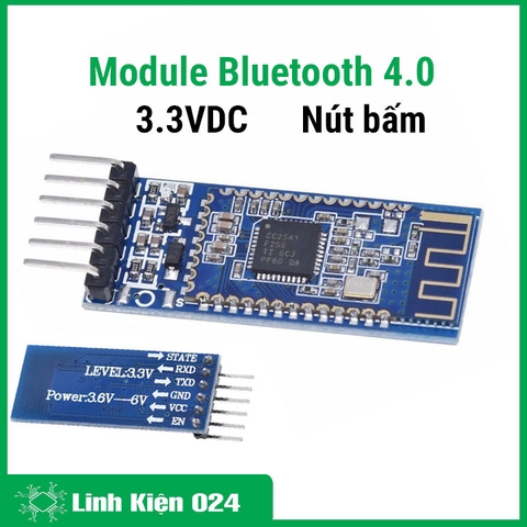 Mdule Bluetooth 4.0 CC2541 Có Nút Bấm