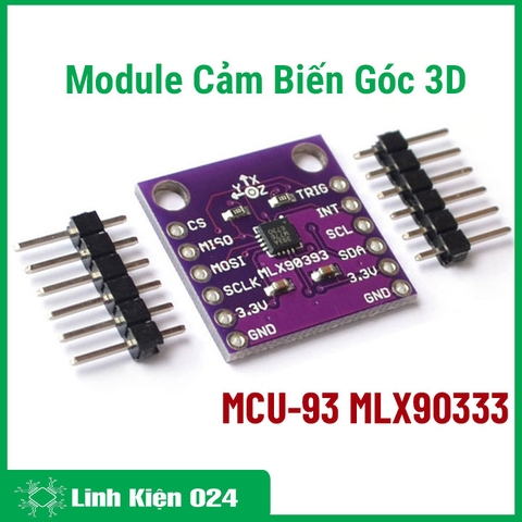 Module Cảm Biến Góc 3D MCU-93 MLX90333 (K3E19-2)