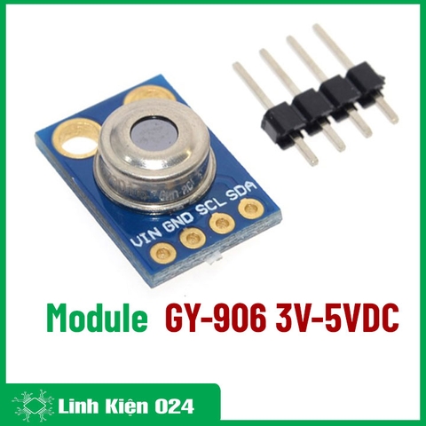 Module Cảm Biến Nhiệt Độ Không Tiếp Xúc/Hồng Ngoại GY-906 3V-5VDC (K3E17)