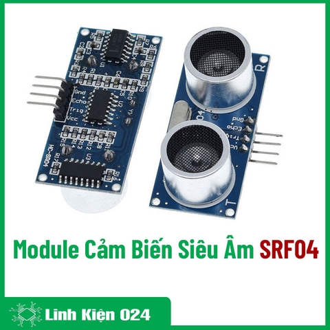 Module Cảm Biến Siêu Âm SRF04 (K3D9)