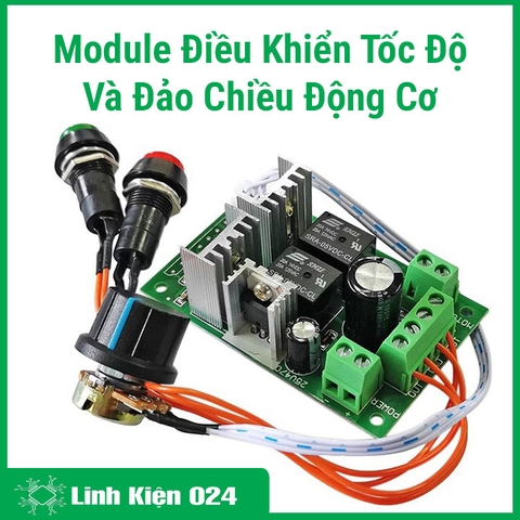 Module Điều Khiển Tốc Độ Và Đảo Chiều Động Cơ DM128 12V 24V (K4A15)