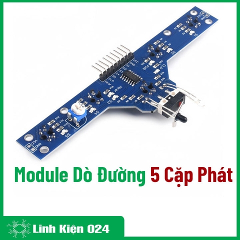 Module Dò Đường - 5 Cặp Phát Hồng Ngoại (K3B19)
