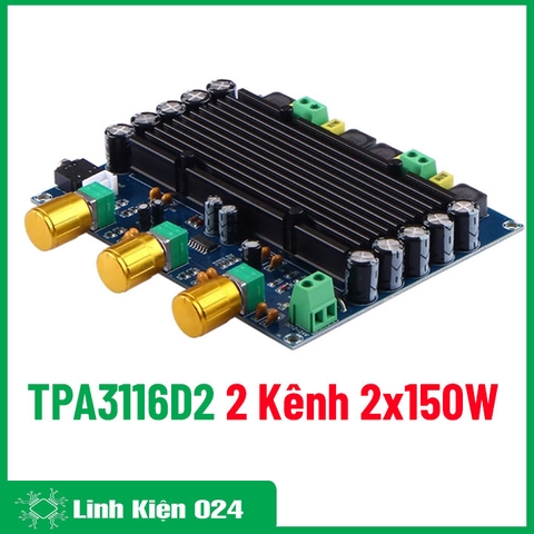 Module Khuếch Đại Âm Thanh TPA3116D2 2 Kênh 2x150W V3