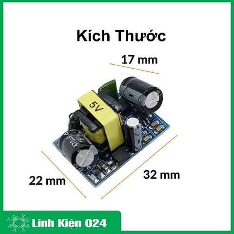Nguồn Xung Mini 5V 700mA Loại Mới