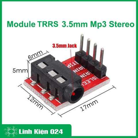 Module TRRS 3.5mm MP3 Stereo