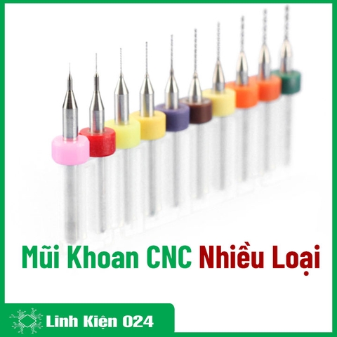 Mũi Khoan CNC Trục Lắp 3.175mm ( 01 CHIẾC )
