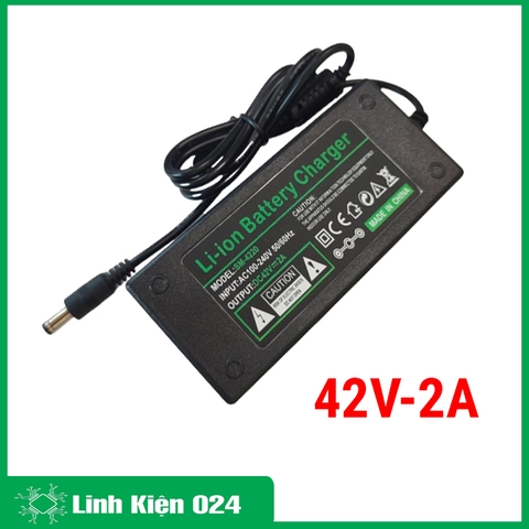 Nguồn Adapter 42V-2A Jack 5.5x2.1mm ( Hàng Zin )