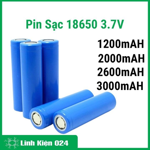 Pin Sạc Dự Phòng 18650 3.7V