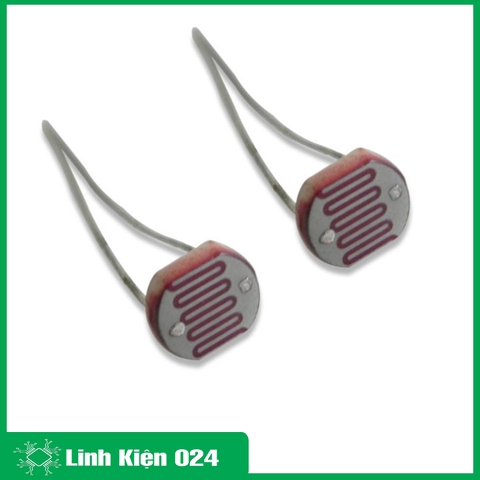 Combo 5 Quang Trở Cảm Biến Ánh Sáng CDS 10mm