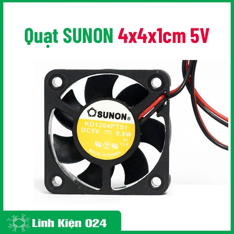 Quạt Tản Nhiệt Sunon 4x4x1Cm 5V