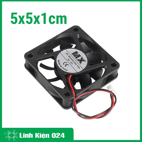 Quạt Tản Nhiệt Brushless 5010 5V 5x5x1cm