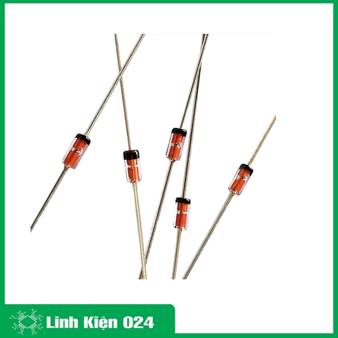 Diode 1N4148 Cắm 100V 450mA ( Gói 10 Con)