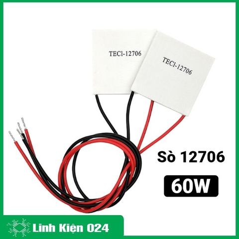 Sò Nóng Lạnh 40x40mm 12706 - 60w (K2A10)