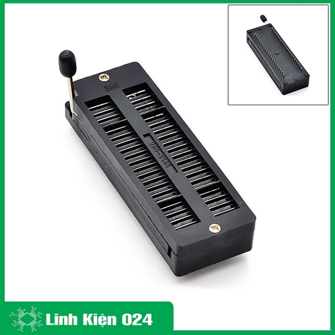 Socket Đen Thân Hẹp 40P