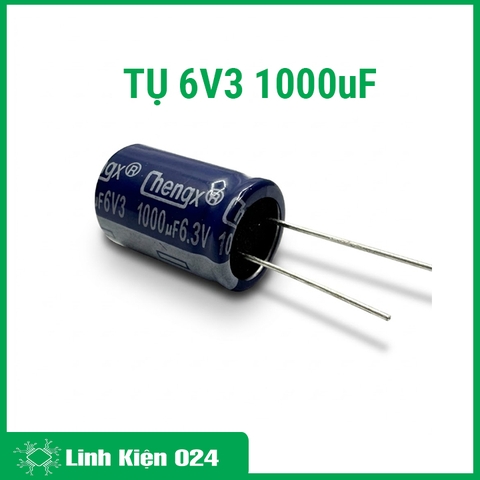 Tụ Hóa Phân Cực 6v3 1000uf (K8H9)