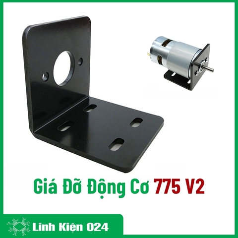 Giá Đỡ Động Cơ 775 V2 Lỗ Tròn ( Tặng Kèm 02 Ốc Bắt Vào 775 )
