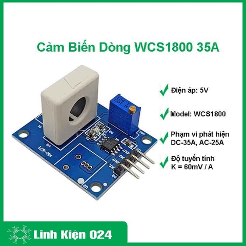 Module Cảm Biến Dòng WCS1800 35A (K3H19)