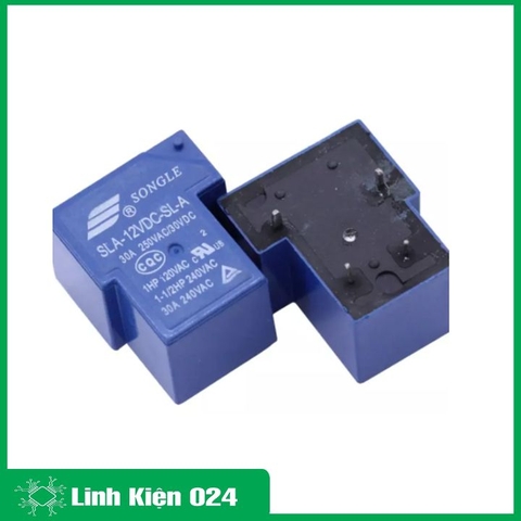 Relay Songle SLA 30A - 12V 4 Chân