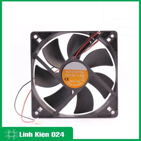Quạt Tản Nhiệt Sunon 12VDC-3W 12x12x2.5 cm ( Tốc Độ Cao )