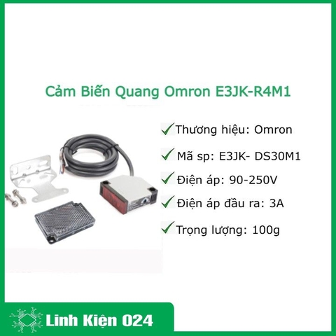 Cảm Biến Quang Omron E3JK-R4M1 12-240VDC/ 24-240VAC