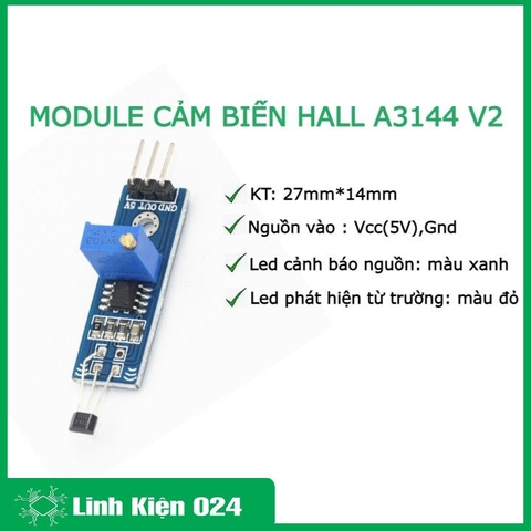 MODULE CẢM BIẾN HALL A3144 V2 (K3B16-1)