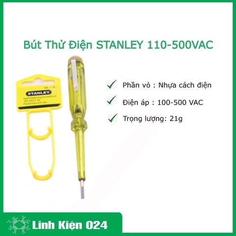 Bút Thử Điện STANLEY 110-500VAC