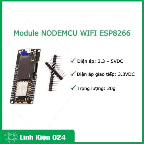 Module NODEMCU WIFI ESP8266 OLED NODEMCU 0.96 inch (K3D4-1)