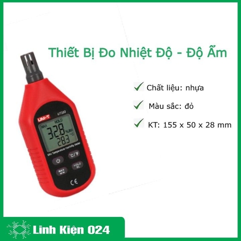 Thiết Bị Đo Nhiệt Độ - Độ Ẩm UT333 UNI-T