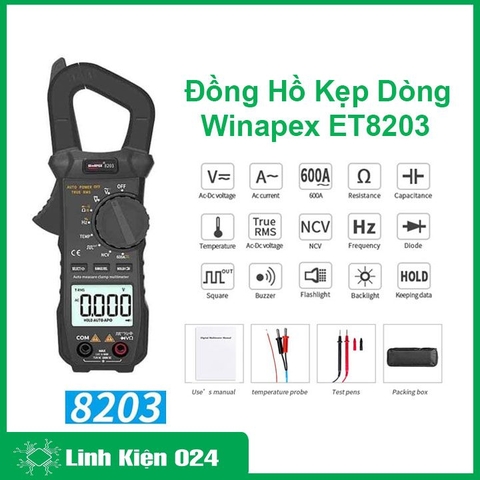 Đồng Hồ Kẹp Dòng Winapex 8203
