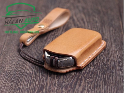 Bao da chìa khóa smartkey Honda handmade - Mẫu 1