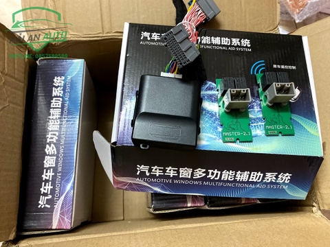 Bộ lên xuống kính 1 chạm 4 cửa
