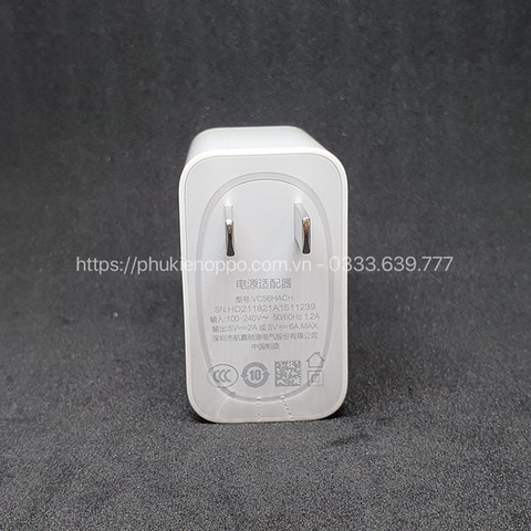 Bộ Sạc Nhanh OPPO A73  VOOC 4.0 30W - Hàng Chính Hãng