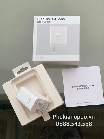 Bộ Sạc Cáp SuperVOOC 33W Cho Máy Tính Bảng OPPO Pad 5 / Pad SE / Pad Neo