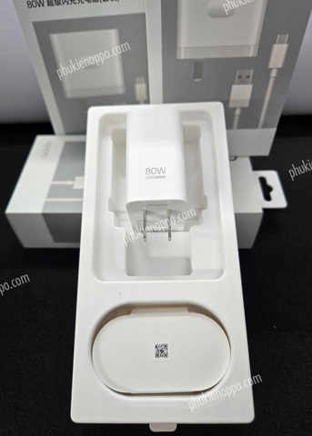 Bộ Sạc SuperVOOC 80W Cho OPPO Find N5 - Hàng Chính Hãng