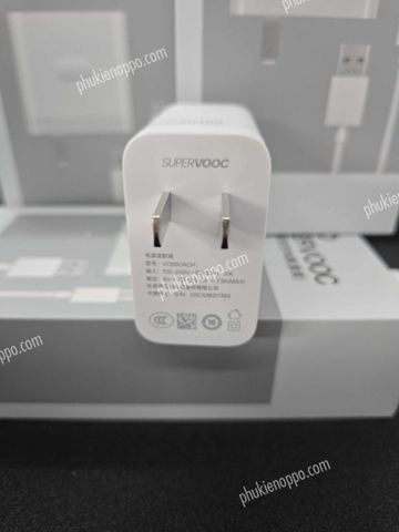 Củ Sạc SuperVOOC 80W Cho OPPO - Hàng Chính Hãng