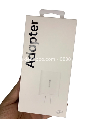 Adapter Sạc Siêu Nhanh Super VOOC 2.0 65W Cho OPPO Reno4 Pro - Hàng Chính Hãng