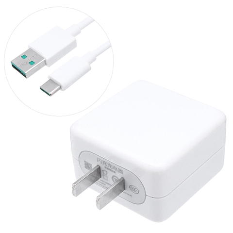 Bộ Sạc Nhanh Oppo VOOC 3.0 - Công suất 20W - Cáp sạc VOOC USB-C (Xanh)