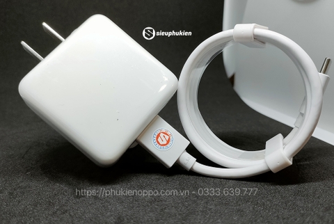Bộ Sạc Nhanh VOOC 3.0 20W Cho Realme 3 Pro - Hàng Chính Hãng