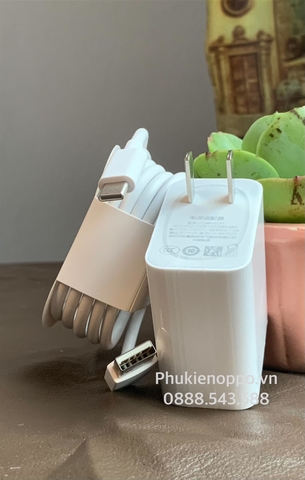 Bộ Sạc Nhanh OPPO Reno3 Pro VOOC 4.0 30W - Hàng Chính Hãng