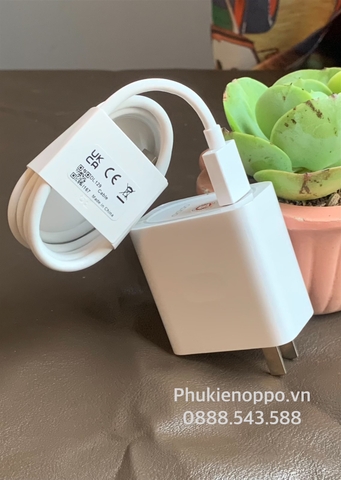 Bộ Sạc Nhanh OPPO Reno3 Pro VOOC 4.0 30W - Hàng Chính Hãng