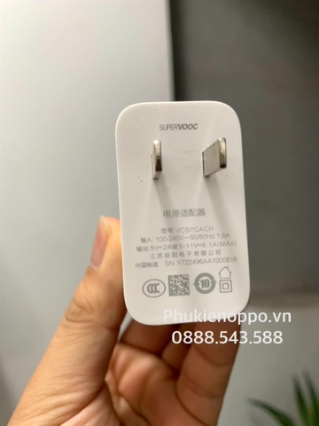 Củ sạc nhanh Super VOOC 67W cho OPPO và REALME Chính hãng