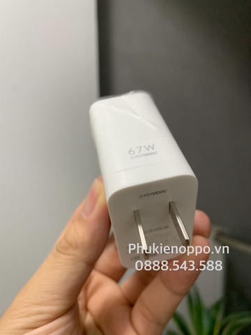 Bộ sạc nhanh SuperVOOC 67W cho OPPO Find N2 - Chính Hãng