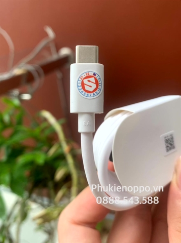 Cáp OPPO Sạc Nhanh Super VOOC 2.0 Oppo Find X Series - Type C - Hàng Chính Hãng